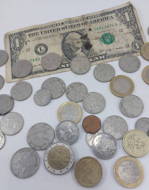 Mixed International Coins Lot