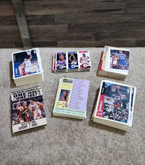 96/97 Upper Deck NBA Open Collectible Cards(220 Cards)