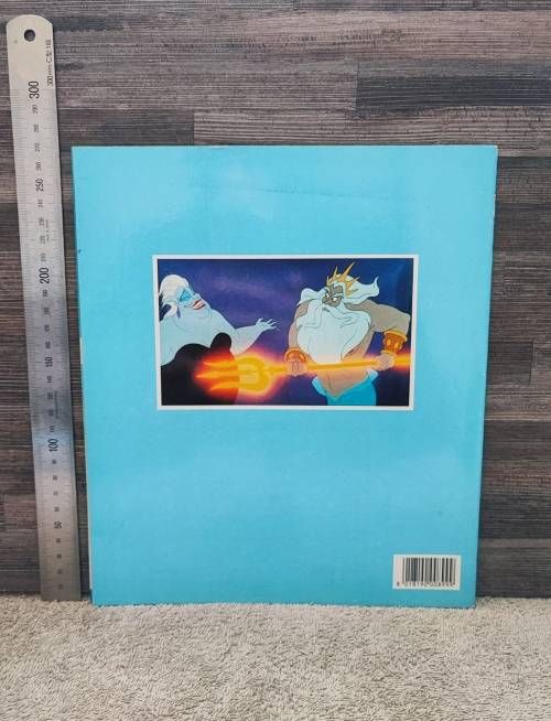 1990 Panini Disney`s Little Mermaid Sticker Album & Collectible Stickers