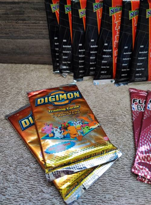 Bandai, Upper Deck & Fleer Mixed Collectible Cards(Factory Sealed)
