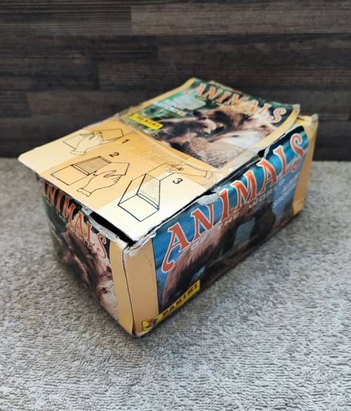 1990 Panini Animals of the World Collectible Stickers(Factory Sealed)