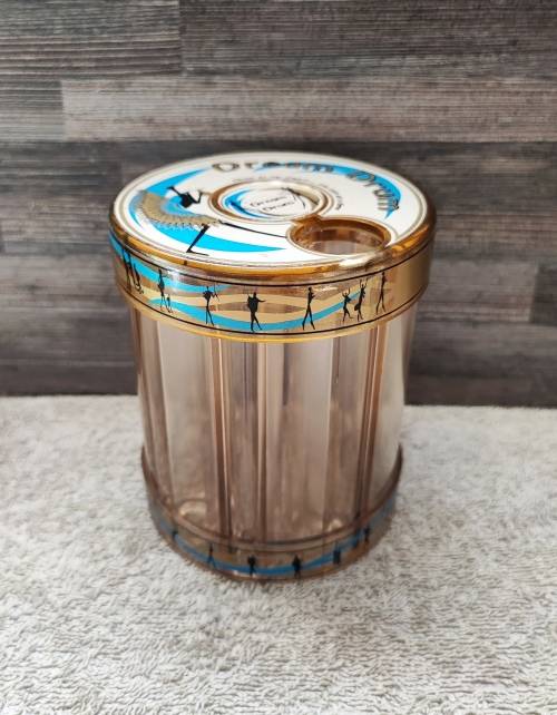Vintage Rotating Savings Tin/Bank