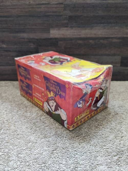 1996 Panini Disney`s The Hunchback of Notre Dame Collectible Stickers(Factory sealed box)