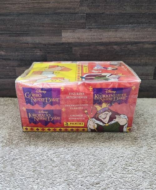 1996 Panini Disney`s The Hunchback of Notre Dame Collectible Stickers(Factory sealed box)