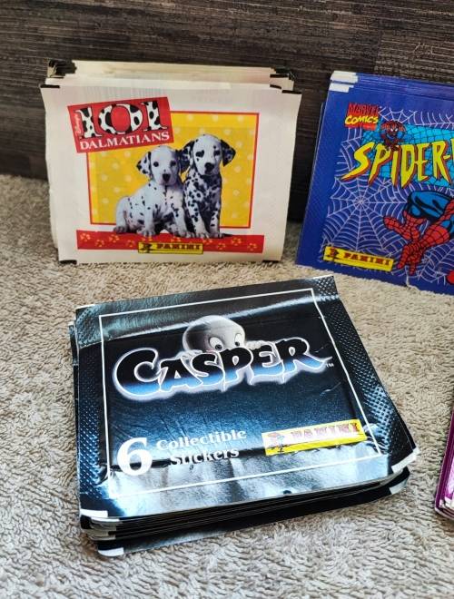 Vintage Panini Collectible Stickers