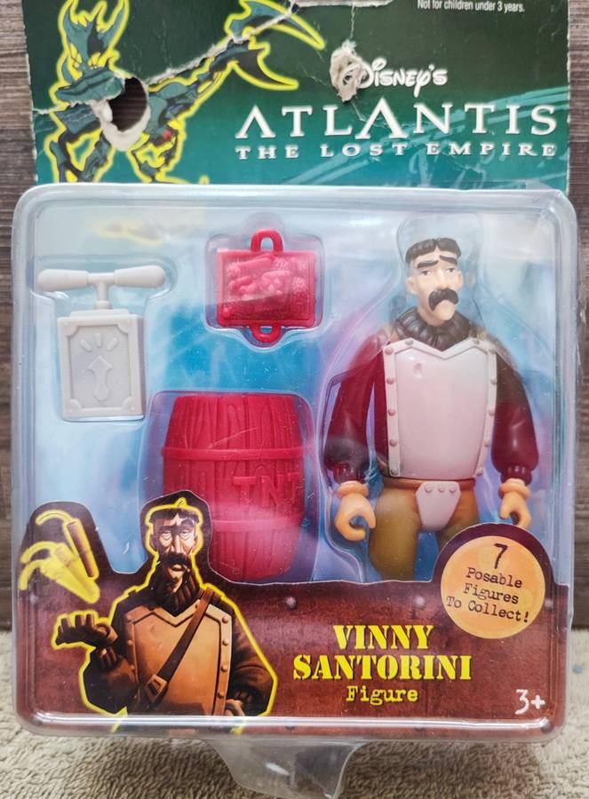 2006 Mattel Disney`s Atlantis - Vinny Santorini