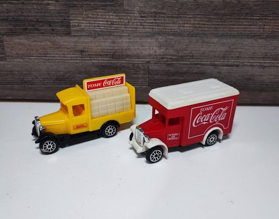 Vintage Tome Coca Cola Trucks
