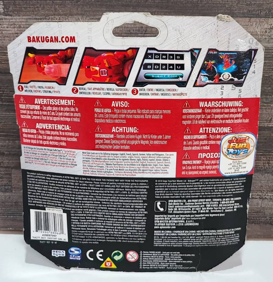 Bakugan Character Pack - Lumagrowl