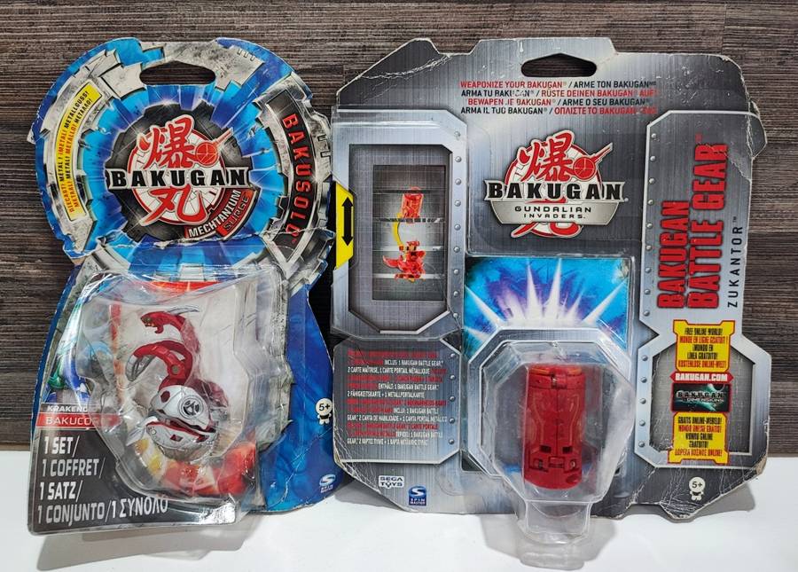 Bakugan Combo - Bacucore and Zukantor