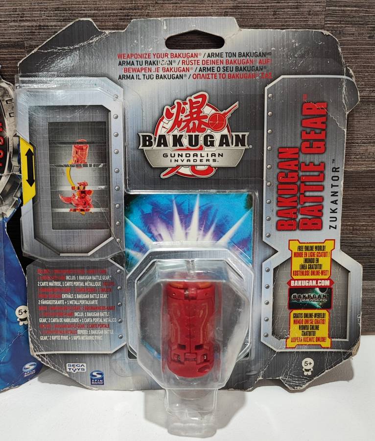 Bakugan Combo - Bacucore and Zukantor