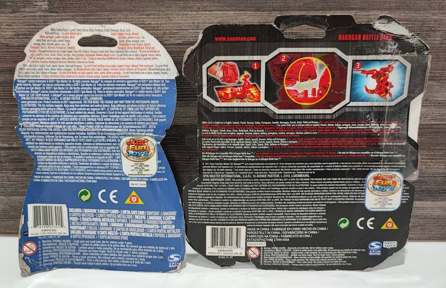 Bakugan Combo - Bacucore and Zukantor