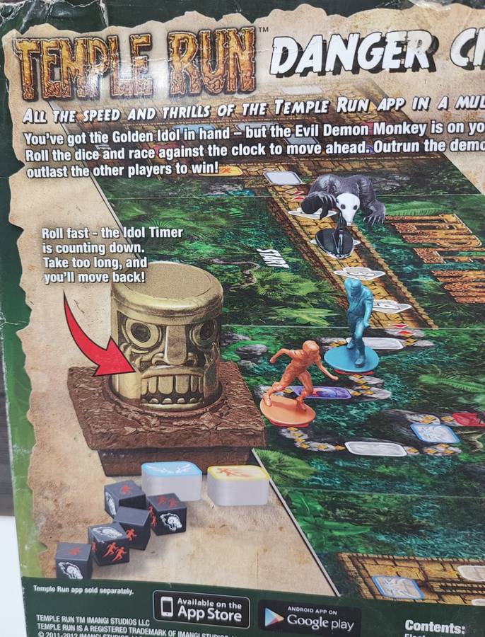 Temple Run Danger Chase Board Game