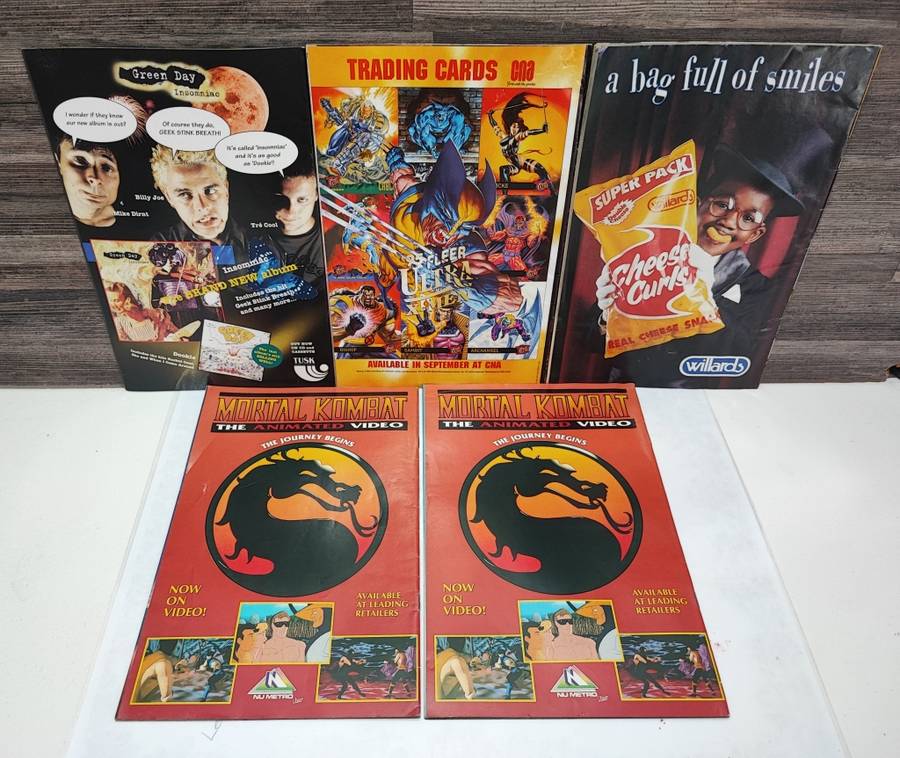 Vintage 1995/1996 Marvel Comic Book Collection 2