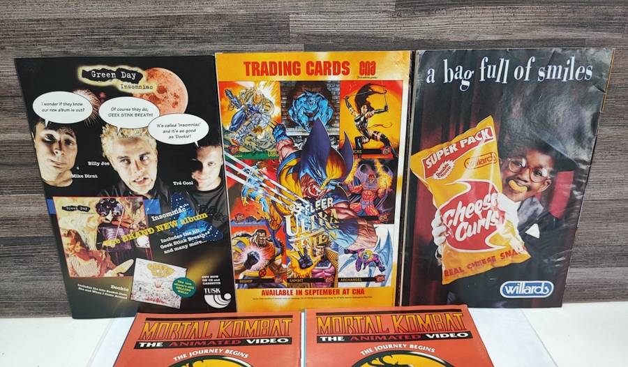 Vintage 1995/1996 Marvel Comic Book Collection 2