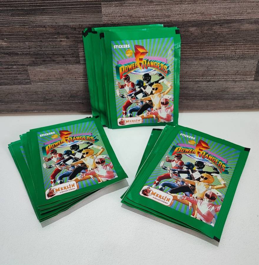 1994 Topps Power Rangers Collectible Stickers