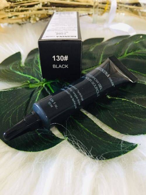 Tattoo Paint Eyebrow Gel Eyebrow Makeup Kit Waterproof Eye Brows Tint Creamy#Black