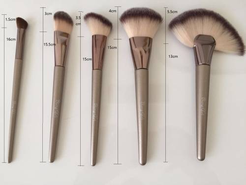 Blinggirl Serie Beige Champainge  Your Beauty Fashion Makeup Brushes--3cm
