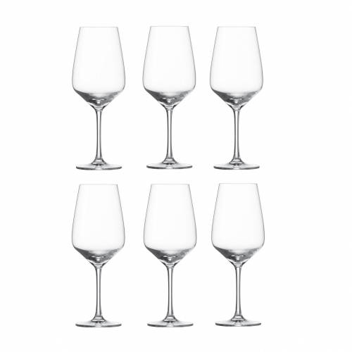 Red Wine Glass Set of 6 vetro 490ml/Red wine glass chateau