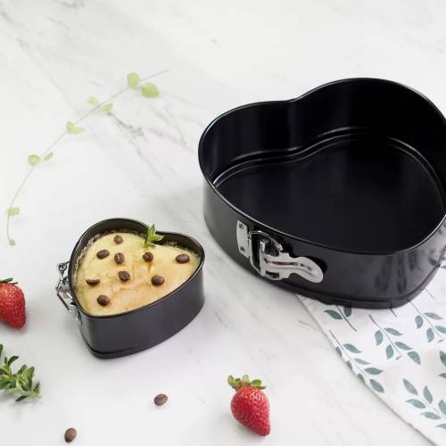 Baking mould Heart design mould Bakeware tool Bake machine Heart Springform mould