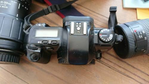 Canon EOS 500 Camera with 2 Lenses and  filters