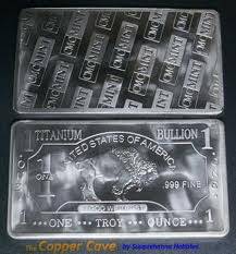 Troy Ounce Aluminum Buffalo Bar  *NEW*