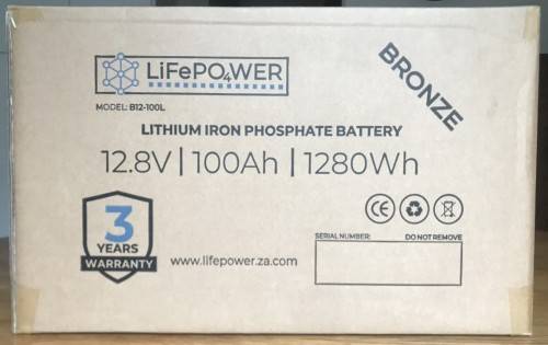 LiFePOWER LifePo4 (LFP) LITHIUM IRON PHOSPHATE BATTERY 12V (12.8V) | 100Ah | 1280Wh