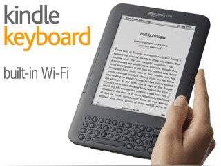 Kindle 3 Keyboard Wi-fi only, including thousands of recent titles