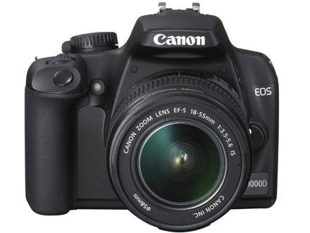 CANON 1000D WITH 18-55MM LENS