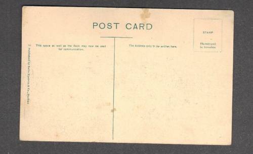 VINTAGE  POSTCARD by SALLO EPSTEIN & Co  No 2.... CIRCA 1900.... Condition good