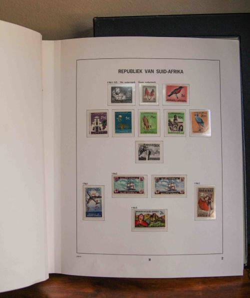 RSA ALBUM.... Pages 1-34 + D1 and D2 (75% Populated) Box in good condition