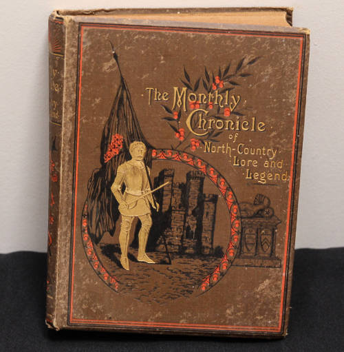 OLD BOOK of 1888 .... Very Good Condition No Loose Pages. The Monthly Chronicle