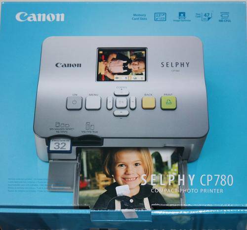 CANON SELPHY COMPACT CP780 PHOTO PRINTER