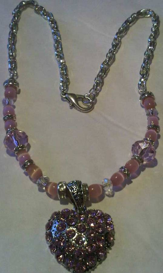 Custom Jewellery Lovely Heart Shaped Necklace