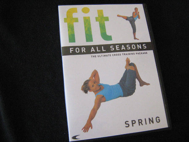 Fit for all seasons spring kick box yoga pilates workout exercise DVD video
