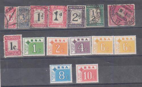 SOUTH AFRICA POSTAGE DUES