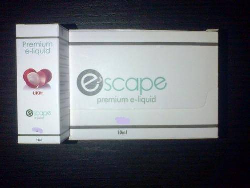 Litchi ELECTRONIC CIGARETTE E-LIQUID  Escape Premium e Juice 10ml