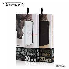 Remax 20000mAh Portable Linon Power Bank (including USB C-type Port)