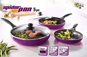 5 Piece Anti Stick Pan Set