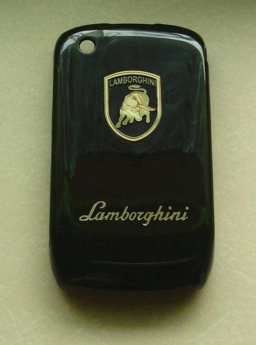 BLACKBERRY 9300 COVER LAMBORGHINI BLACK