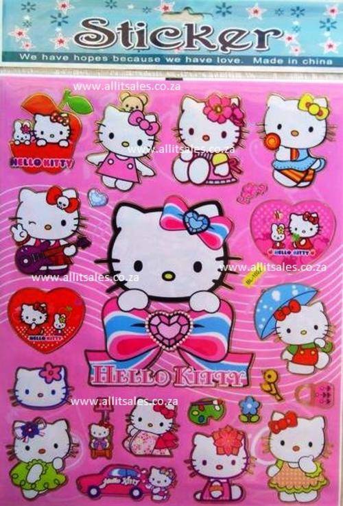 HELLO KITTY STICKERS