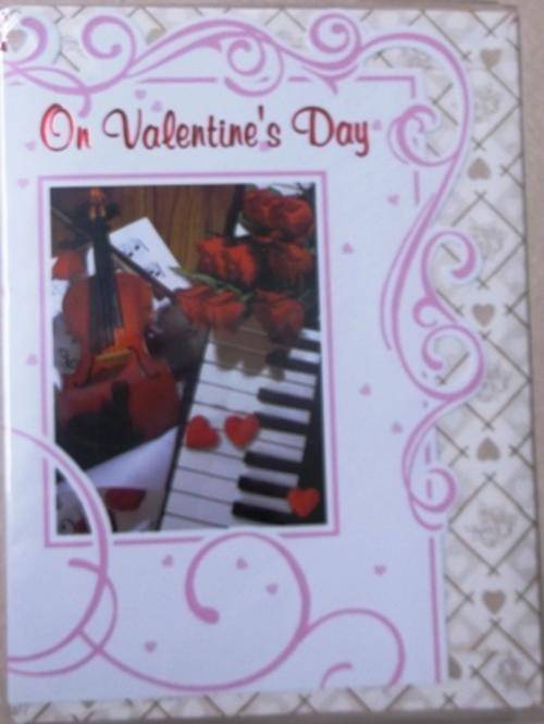 VALENTINES CARD - 18cm x 13cm