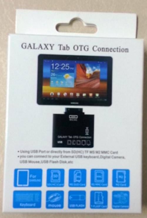 GALAXY TAB OTG CONNECTION