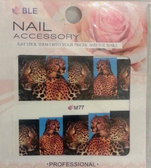 NAIL STICKERS - LEOPARD