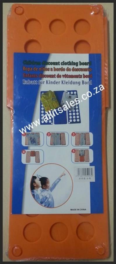 LAUNDRY FOLDER - CHILDREN CLOTHING BOARD - ORANGE