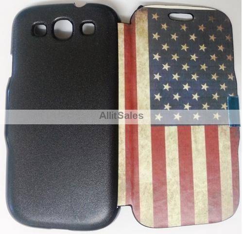 SAMSUNG GALAXY S3/I9300 FLIP CASE UNITED STATES