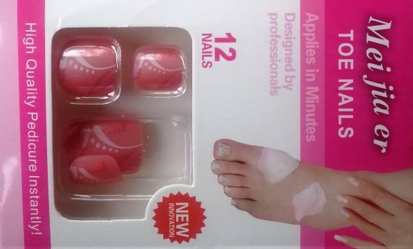 TOE NAILS - 24 NAILS