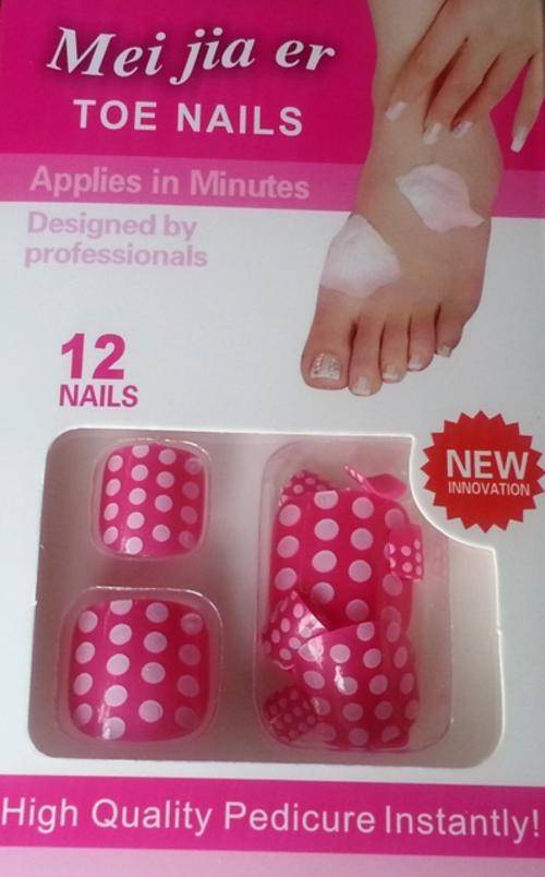 TOE NAILS - 24 NAILS