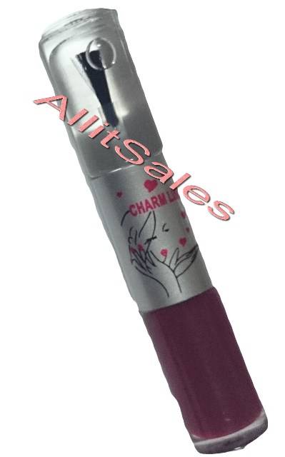 NAIL POLISH 2 IN 1 - PURPLE PLUS TOP COAT