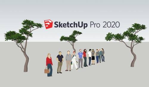 SketchUp Professional 2020 Full Lifetime Version Licensed for 1 Windows 10 PC or Laptop