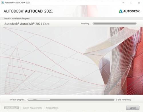 AutoDesk AutoCAD 2021 Full 1 Year Version Licensed for 1 Windows 10 - Personal Use - Promotion Only